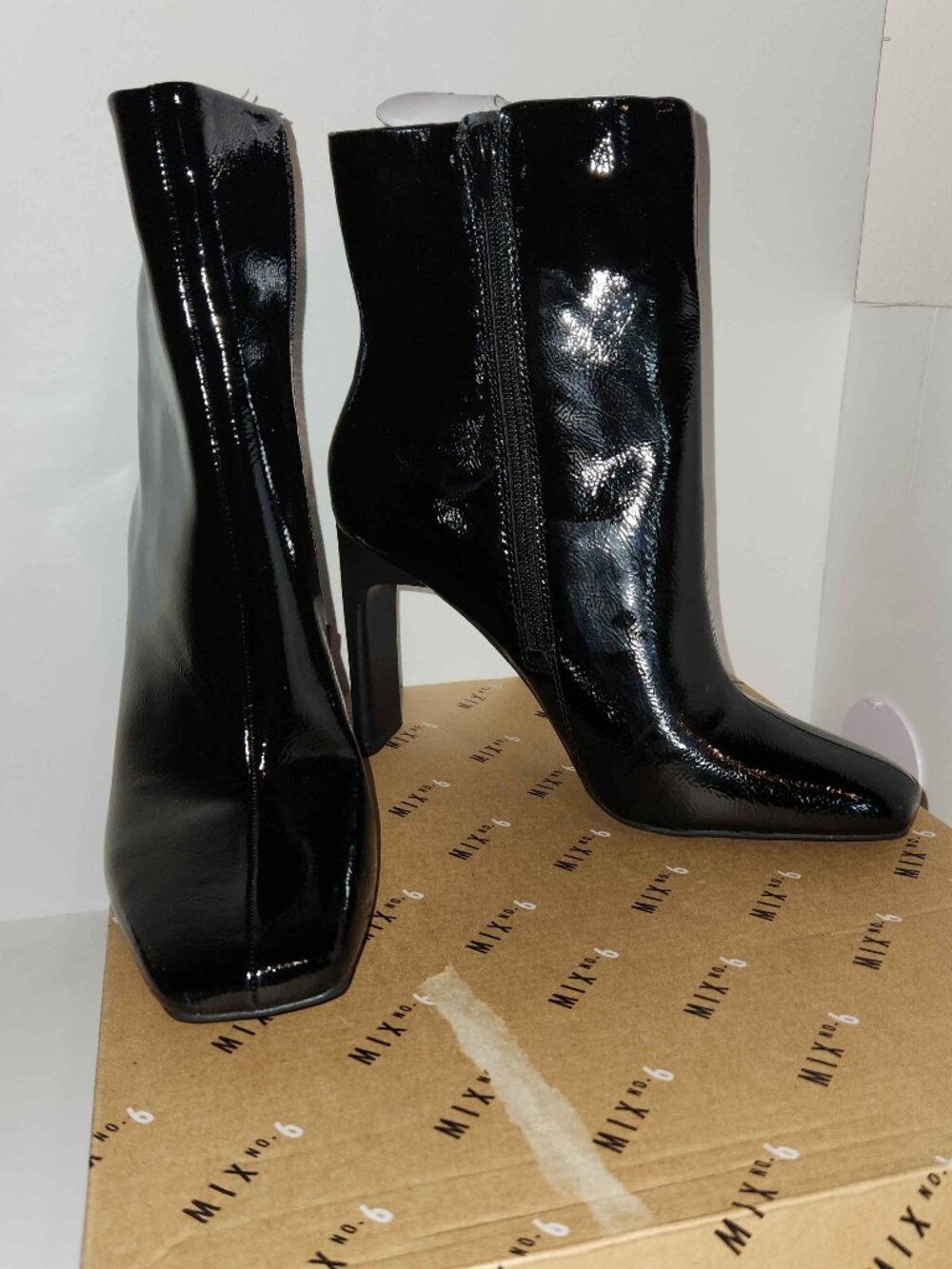 SHINY Mix no. 6 Black Boots NEW IN BOX!!!